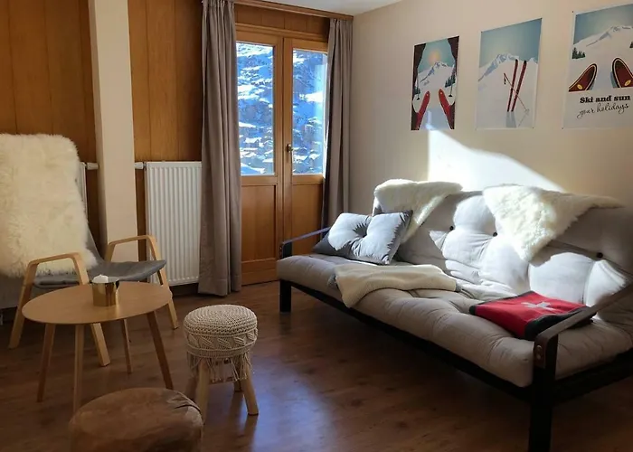 Daire With Beautiful Views In Zermatt